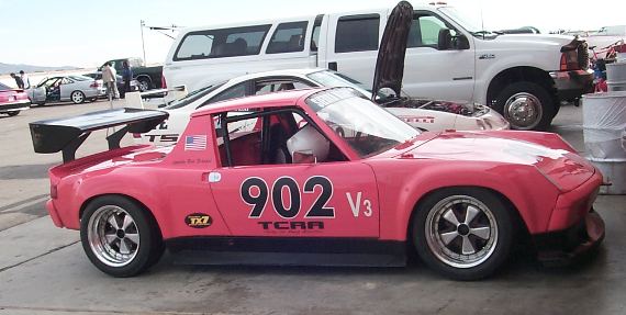 Nice looking 914 with big ass wing